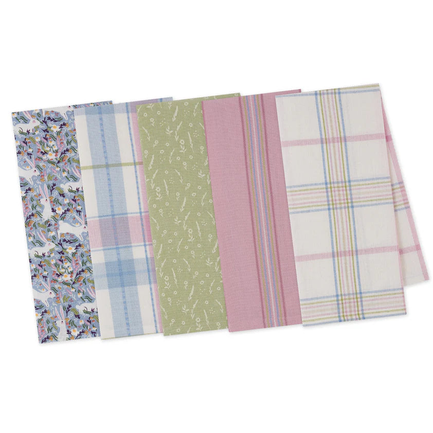 Hoppy Easter Dishtowels Assorted