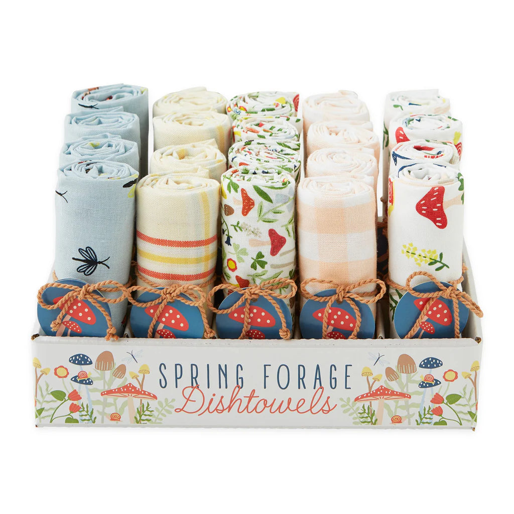Spring Forage Dishtowels Assorted