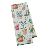 Potted Plants Dishtowel