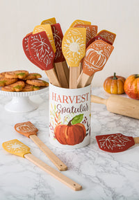 Autumn Silicone Spatula, Assorted