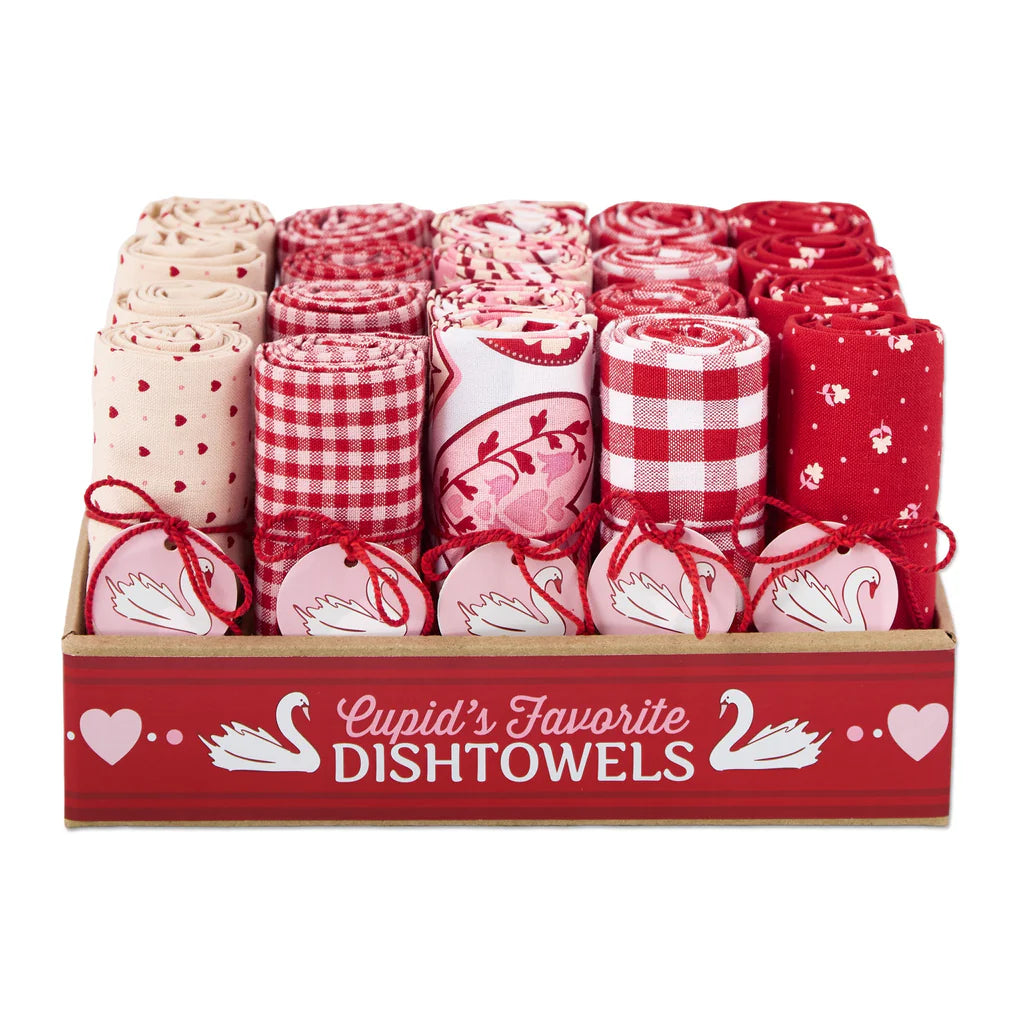 Cupid's Favorite Assorted Dishtowels