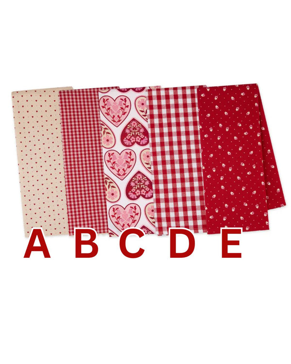 Cupid's Favorite Assorted Dishtowels