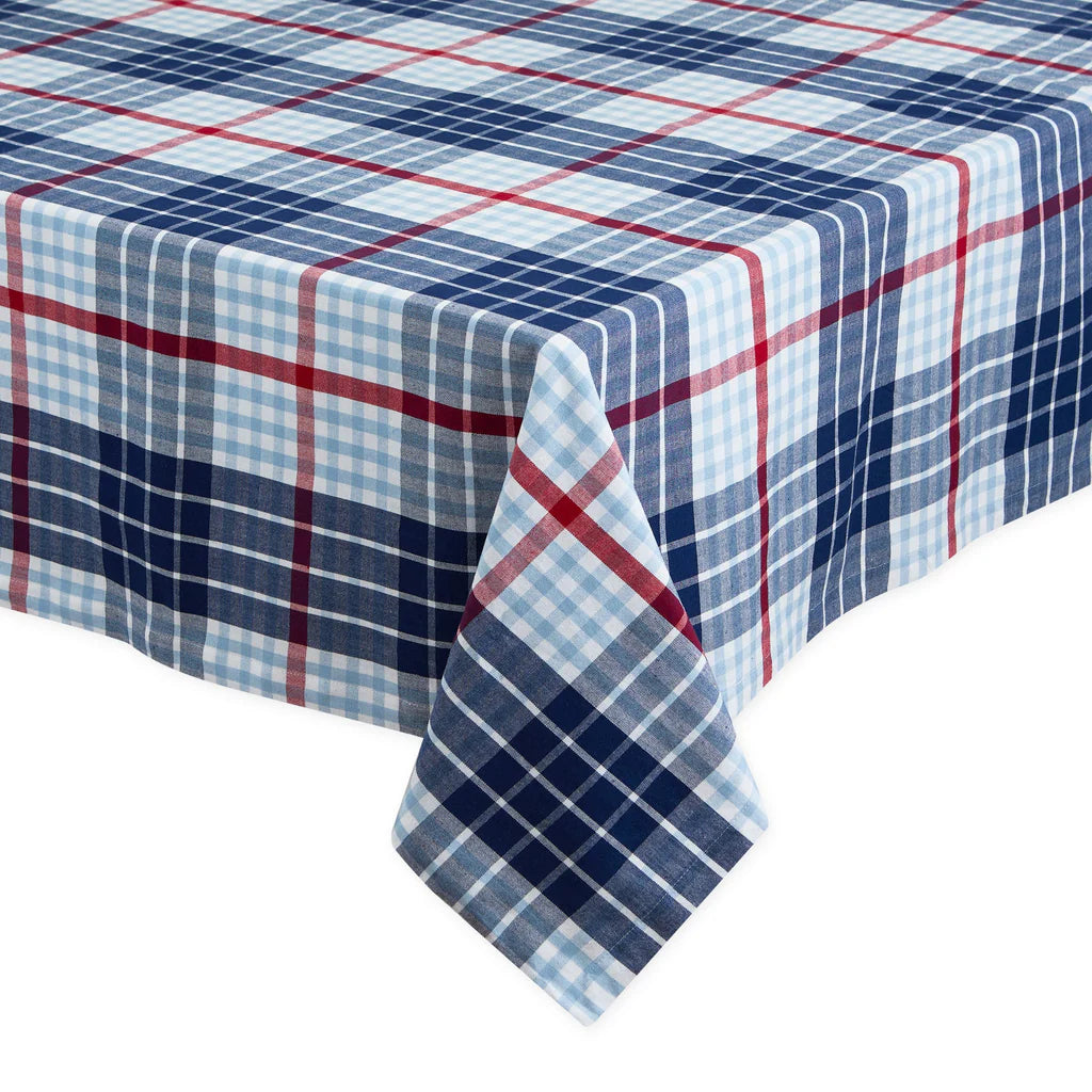 60x4 Liberty Plaid Tablecloth