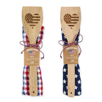 Americana Dishtowel + Spatula Gift Assorted Set Mixed Pack