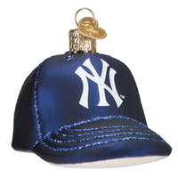 Yankees Baseball Cap (Go O'S) - Old World Christmas Ornament