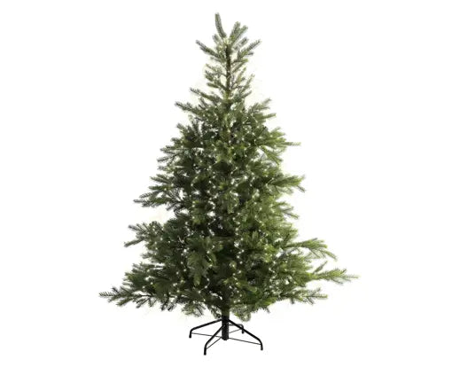 94" Silver/Warm White Lights Tree Bunch LED Flashing