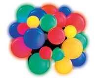 354" Black/Multicolor Lights Cherry LED