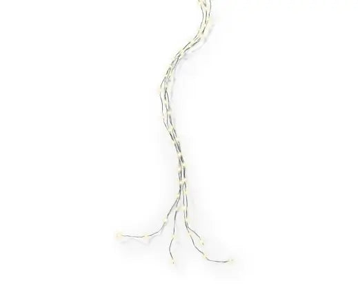 118" Green/Warm White Lights LED Garland Flashing