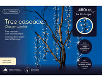 8-Function Twinkle Cascade Cluster Lights