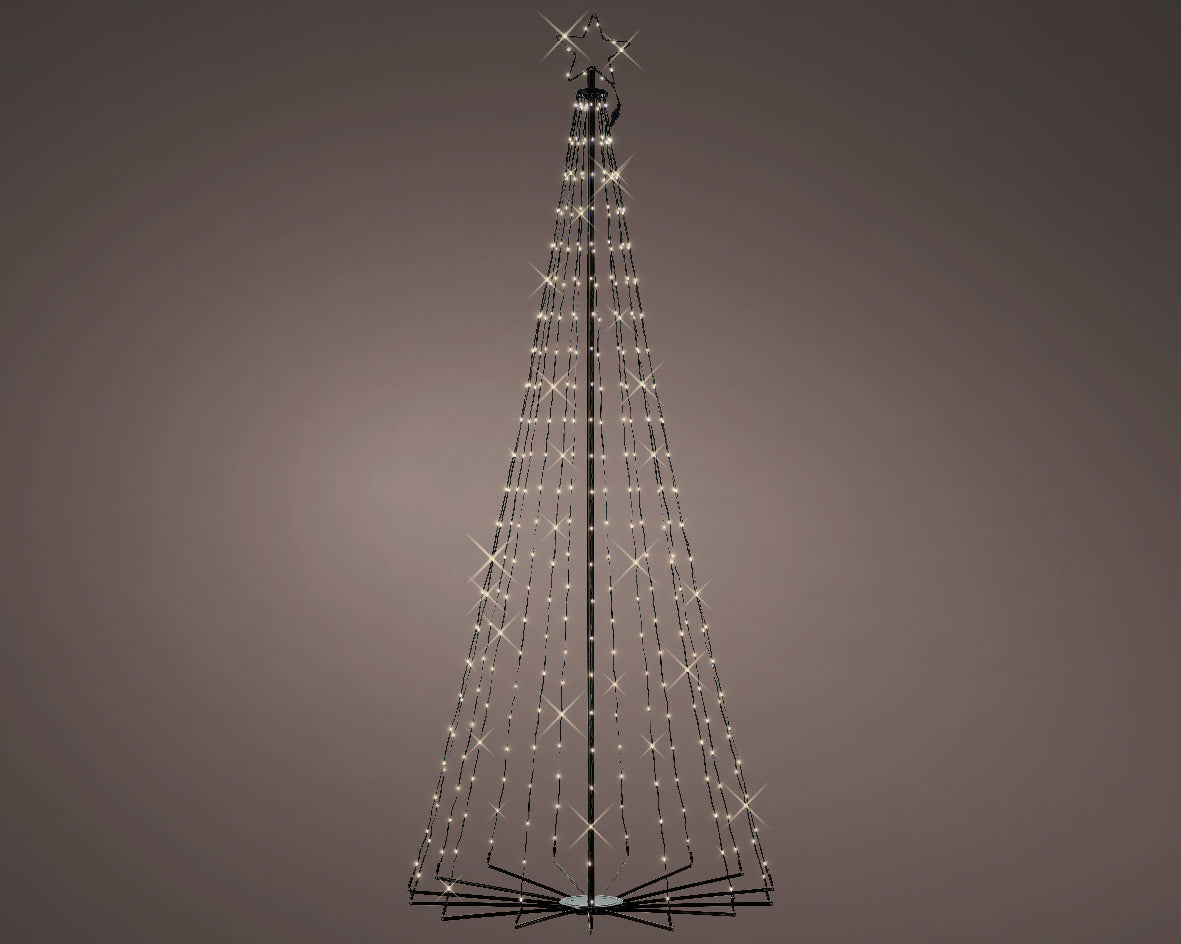 94" Black/RGB Outdoor Tree LED Lights