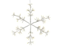Snowflake Led 43" White/Warm