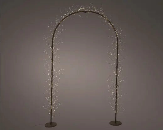 51"X90" Brown/Warm White Arch with LED