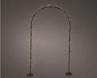 51"X90" Brown/Warm White Arch with LED