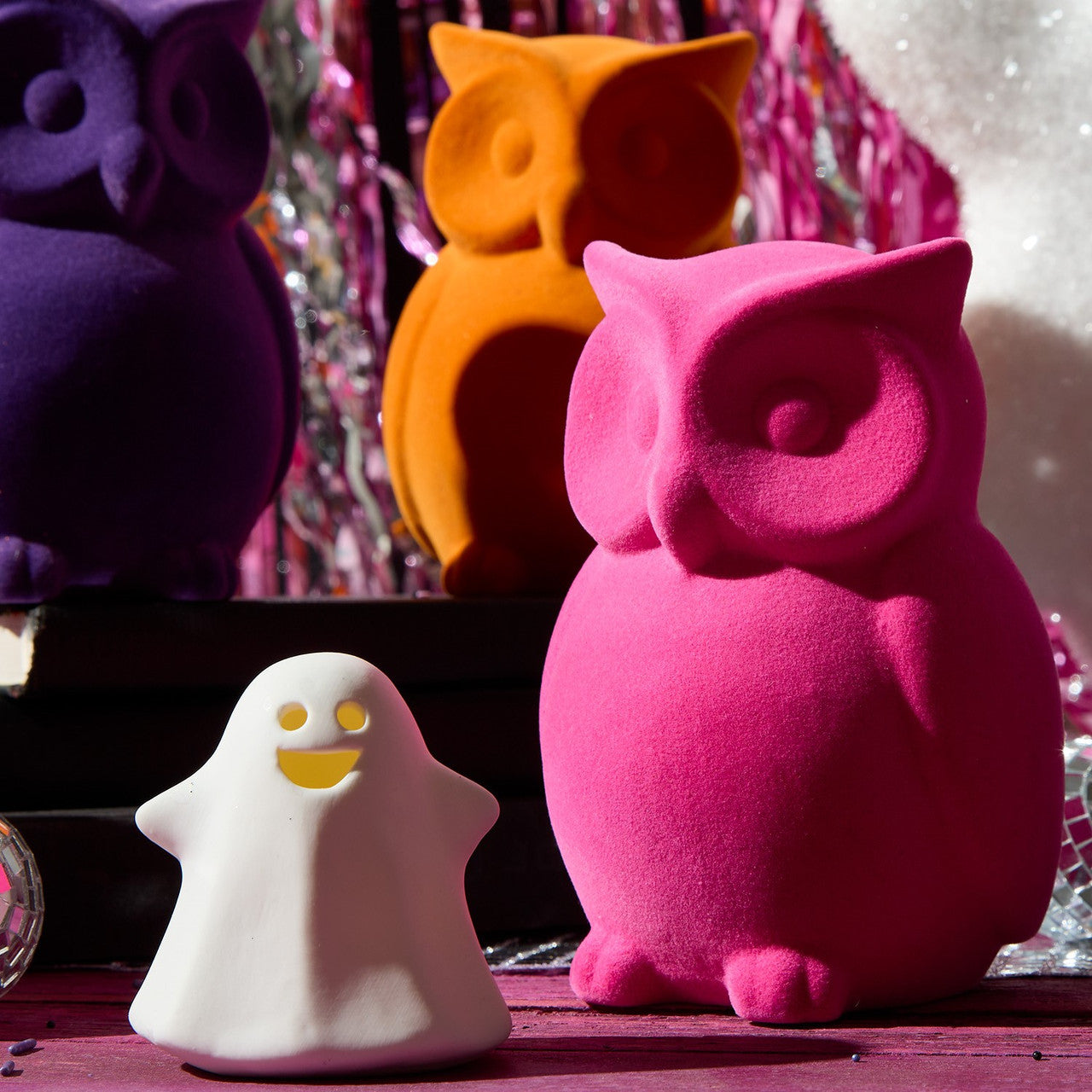 Ceramic LED Glowing Ghost - Thumbnail 3