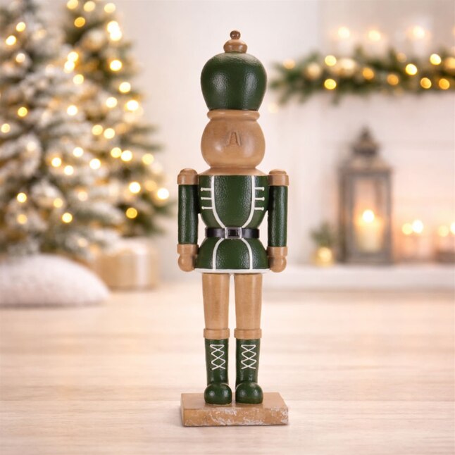 16" Green Wooden Soldier