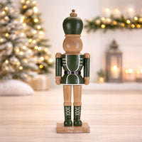 16" Green Wooden Soldier