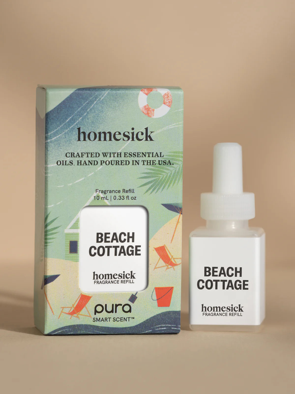 Homesick Beach Cottage Pura Refill