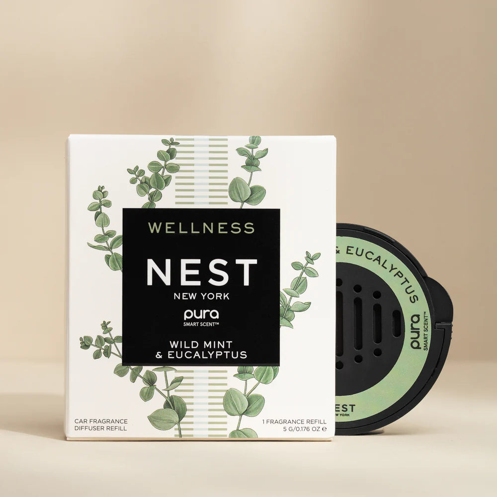 Nest Wild Mint & Eucalyptus Pura Car