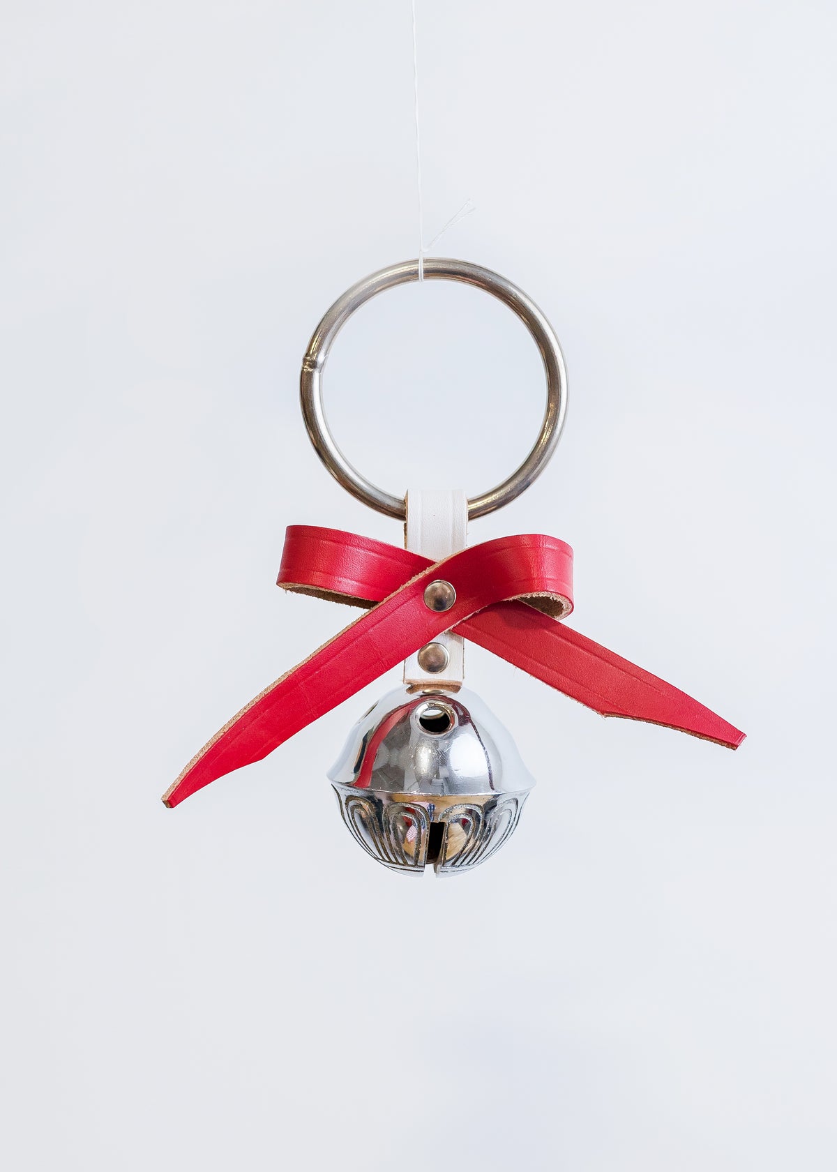Red & White Bell Strap