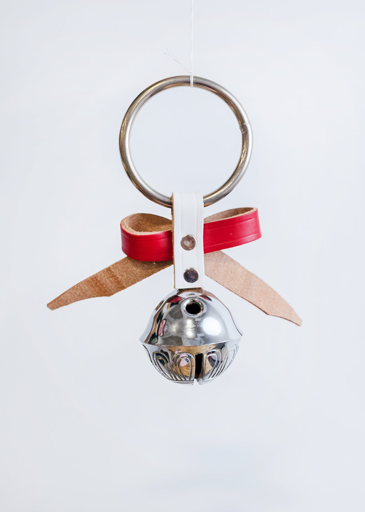 Red & White Bell Strap