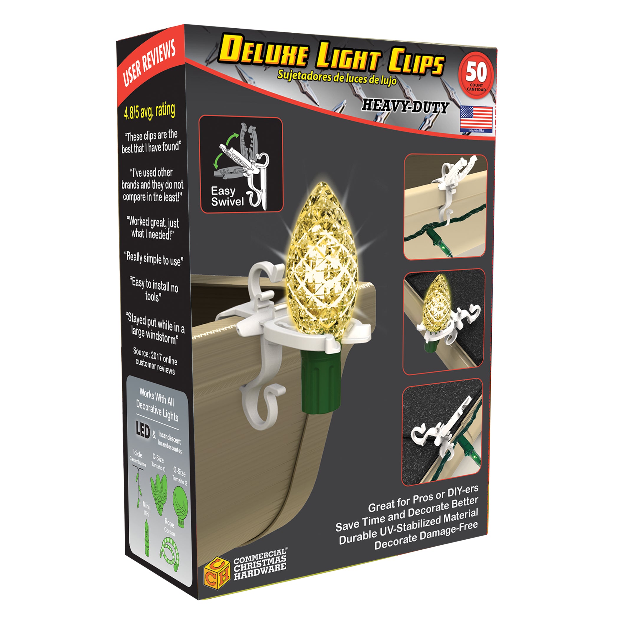 Christmas Light Hardware – Modern Display