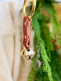 7" Red Ring Elf Textured Bell