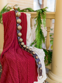 4' XL Dark Brown Bell Strap