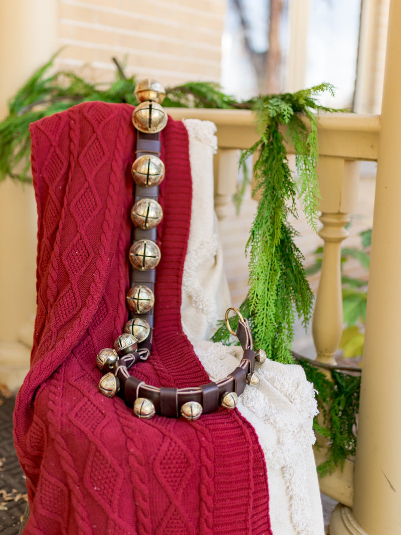 4' XL Dark Brown Bell Strap