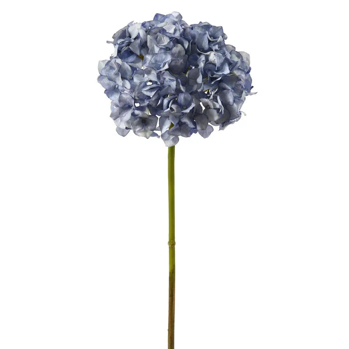 19" Light Blue Hydrangea without Leaf