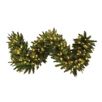 9'X12' Wasatch Frasier Fresh Cut Garland with Warm White LED