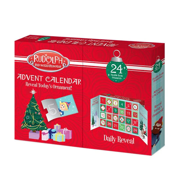 Rudolph Advent Calendar - Old World Christmas Ornament