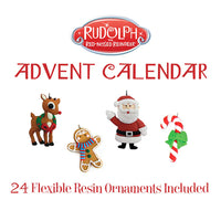 Rudolph Advent Calendar - Old World Christmas Ornament