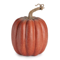 Rustic Ribbed Decorative Pumpkin Assorted