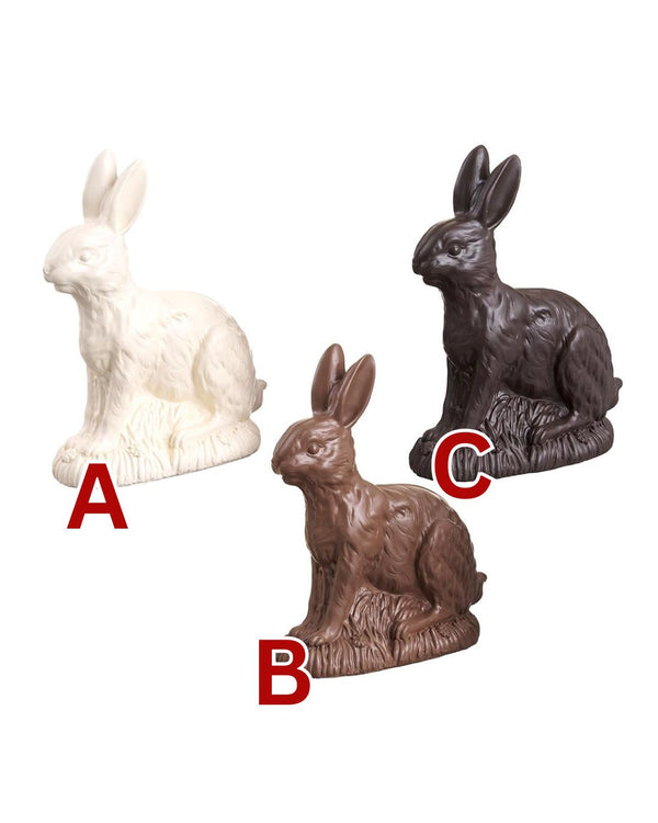 9" Chocolate Bunny, Assorted