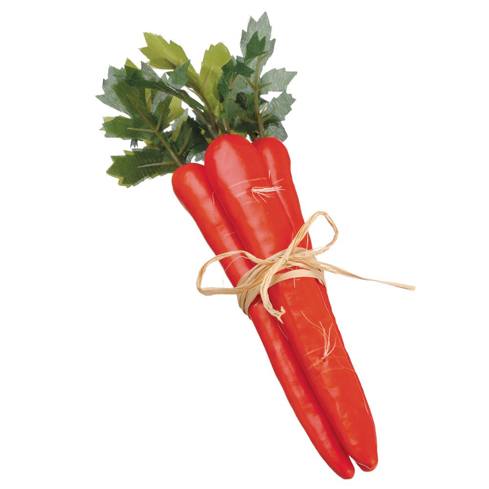 9.5" Orange Carrot Bundle X3
