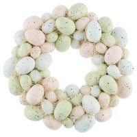 11.5" Egg Wreath, Mixed