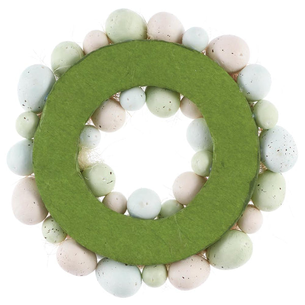 11.5" Egg Wreath, Mixed