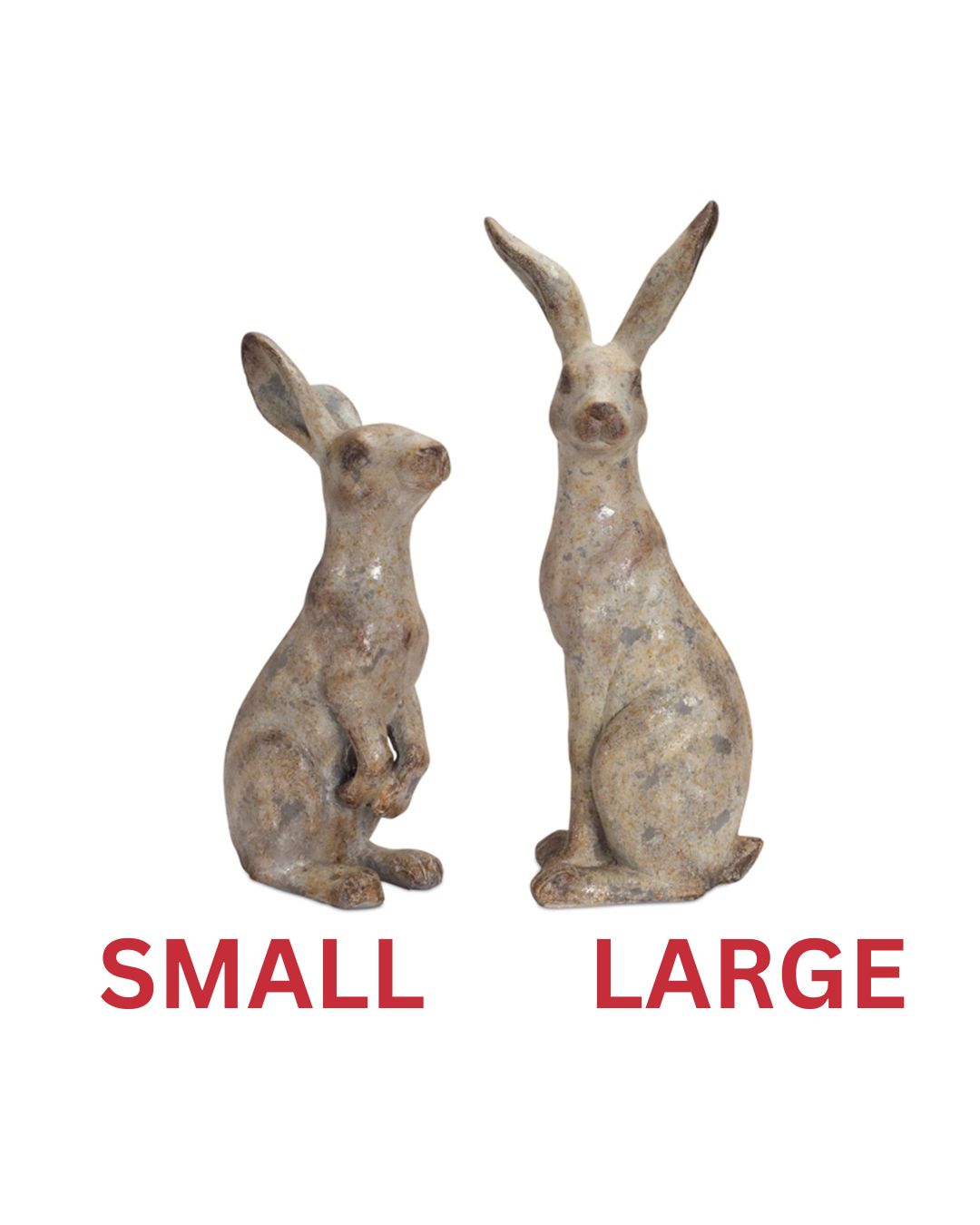 Easter Spring Rabbit Polystone, Assorted