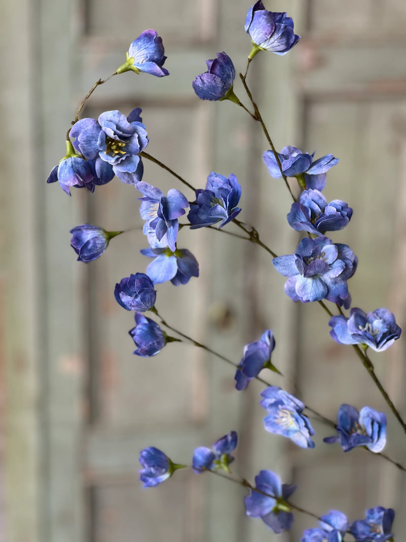 37" Blue| Westfield Blooms Spray