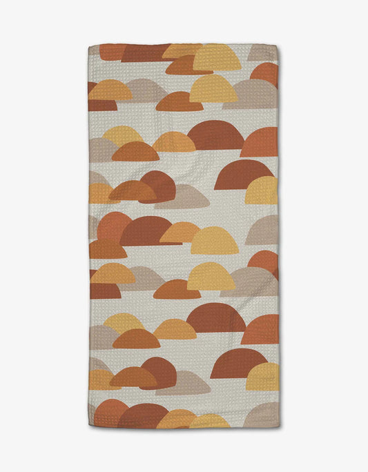 Half Moon Hills Geometry Bar Towel