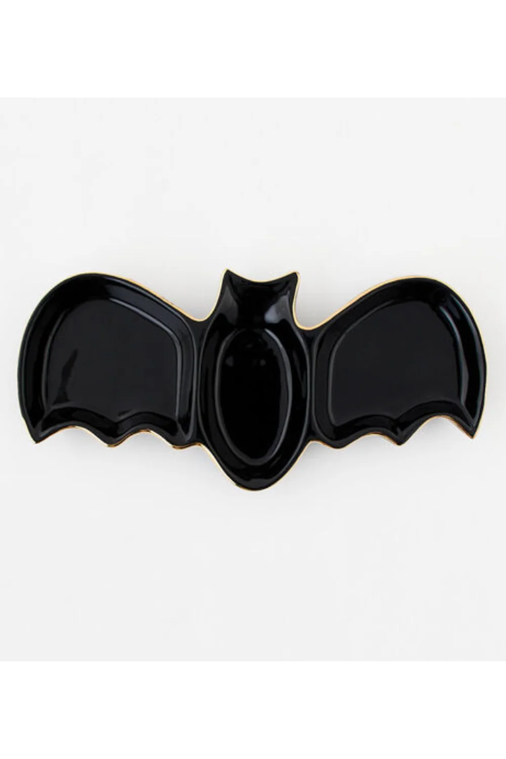 12" Halloween Bat Divided Tray