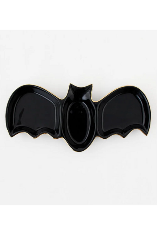 12" Halloween Bat Divided Tray