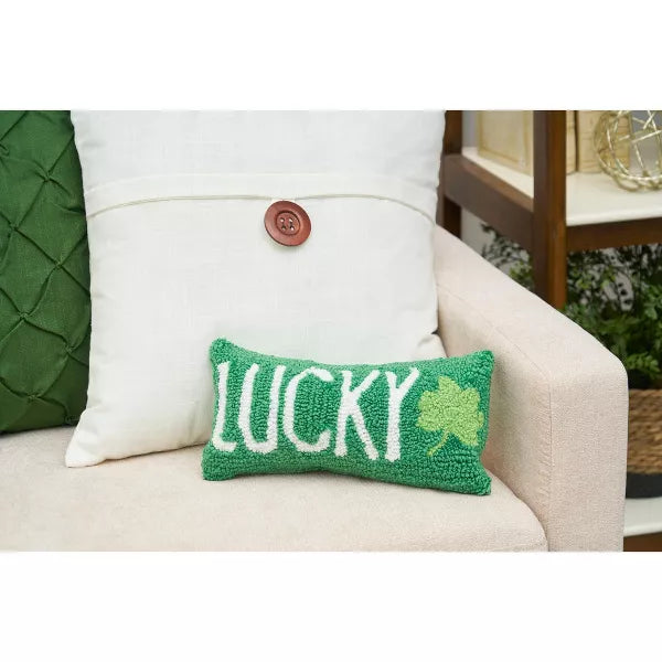 Lucky Clover Rectangle Pillow