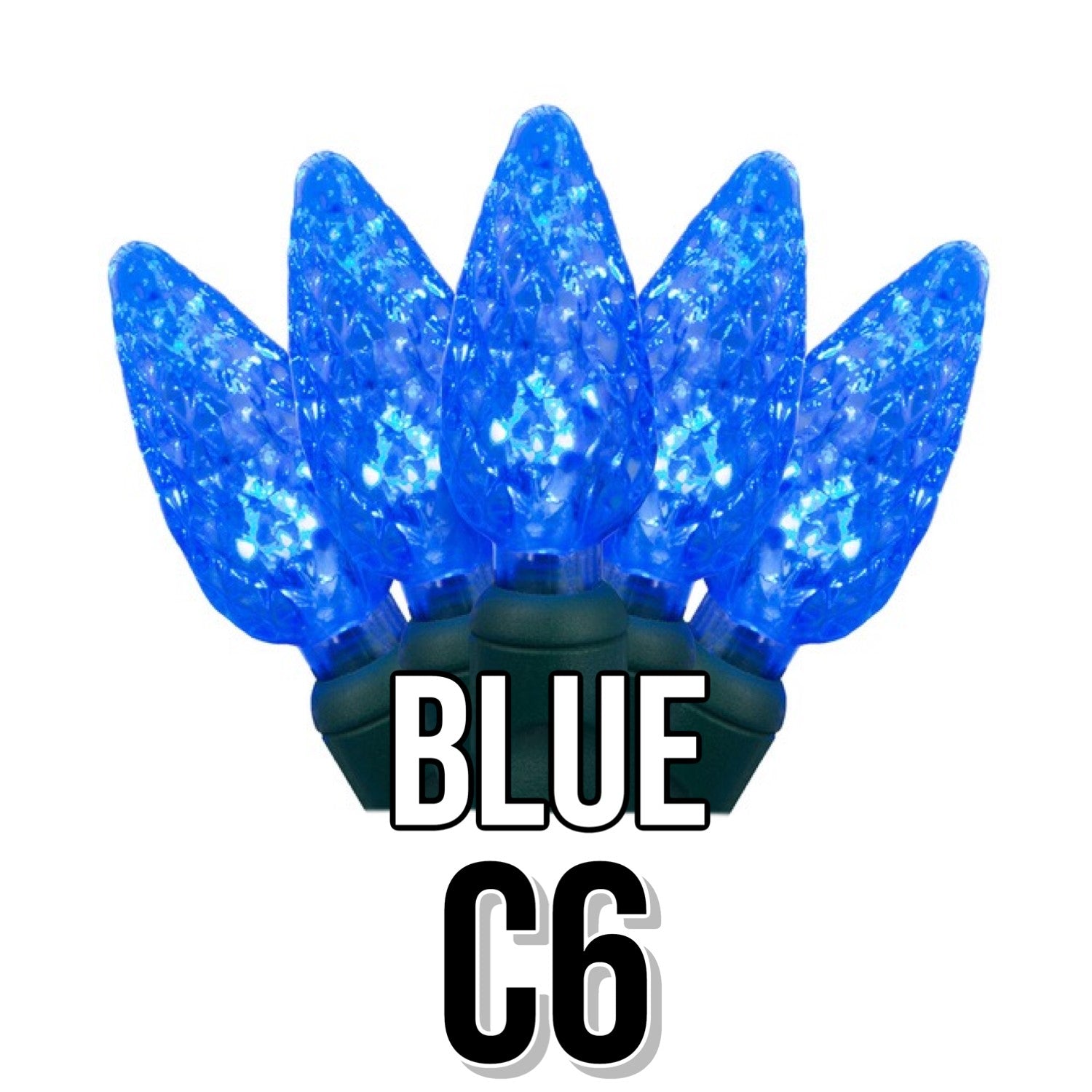 C6 LED Christmas String Mini Lights - Thumbnail 5