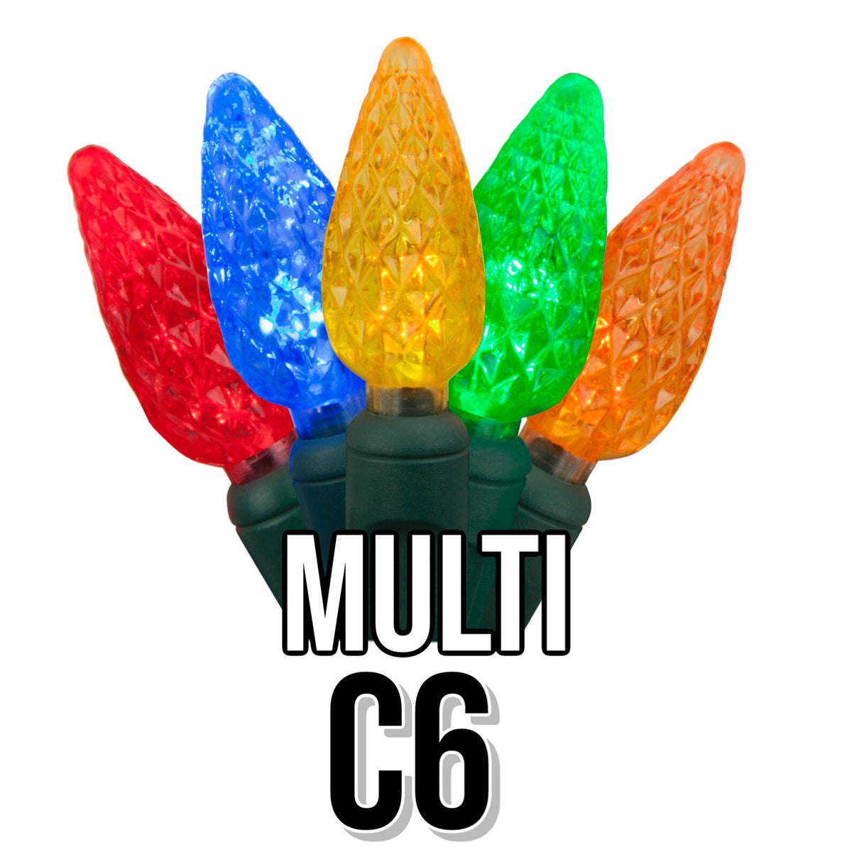 C6 LED Christmas String Mini Lights