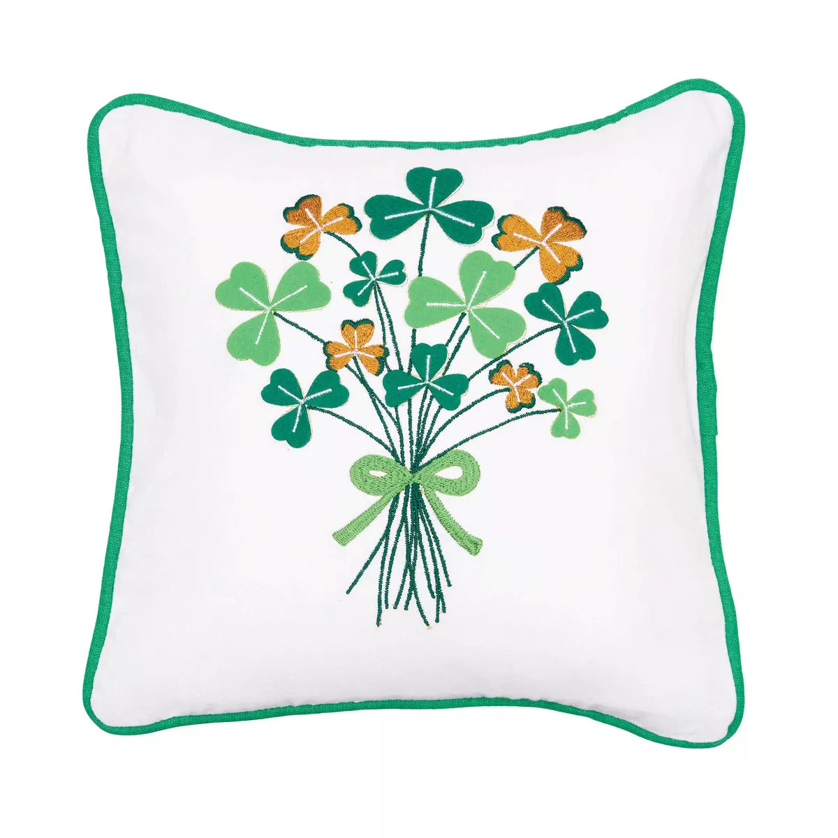 Shamrock Bouquet Pillow