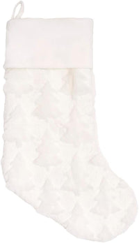 20"  Frosted Trees Christmas Stocking