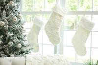 20"  Frosted Trees Christmas Stocking