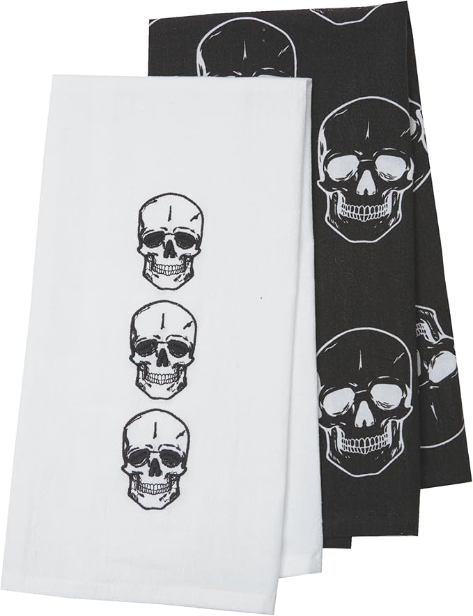 Skully Dishtowel Set of 2