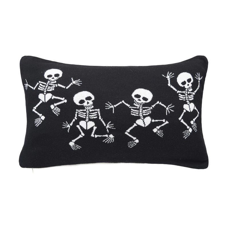 Dancing Skeleton Pillow | Halloween Decor